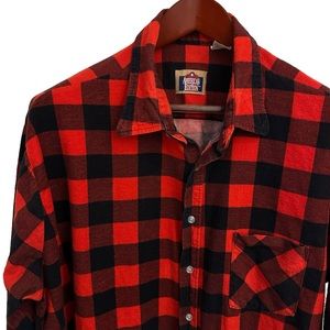 Vintage American Edition Button Down Flannel Shirt 2XL